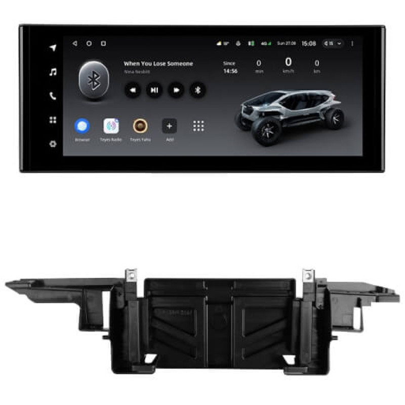 Android head unit Teyes LUX ONE 6+128 Gb Audi A6 A6L C7 (RMC) 2011-2018 12.3″