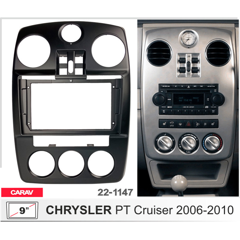 Adapter frame (for car) Chrysler PT Cruiser Carav 22-1147
