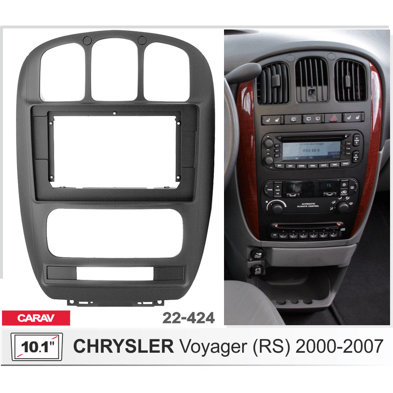 Adapter frame (for car) Chrysler Voyager Carav 22-424