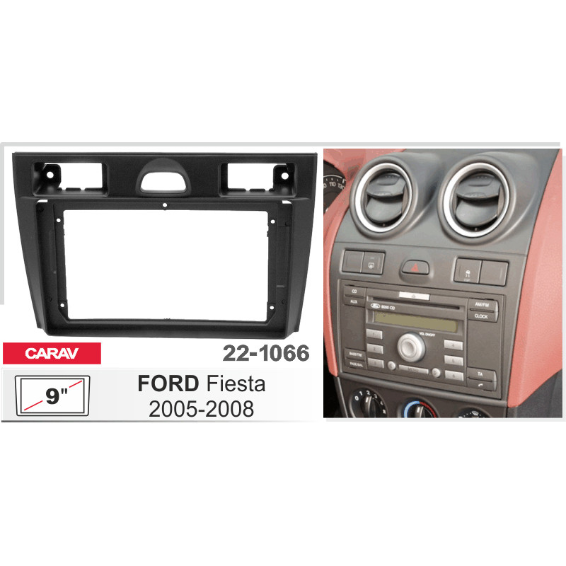 Adapter frame (for car) Ford Fiesta Carav 22-1066