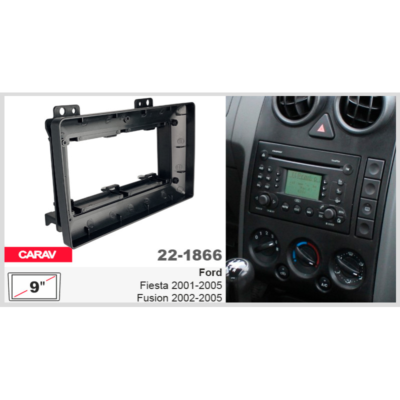 Adapter frame (for car) Ford Fiesta, Fusion Carav 22-1866