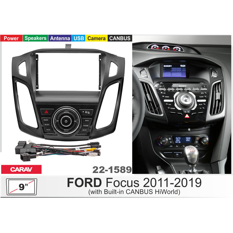 Adapter frame (for car) Ford Focus Carav 22-1589