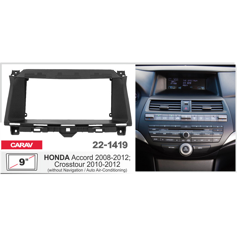 Adapter frame (for car) Honda Crosstour, Accord Carav 22-1419