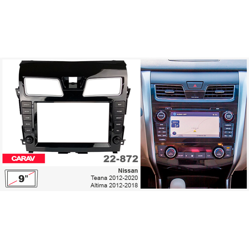 Adapter frame (for car) Nissan Teana, Altima Carav 22-872
