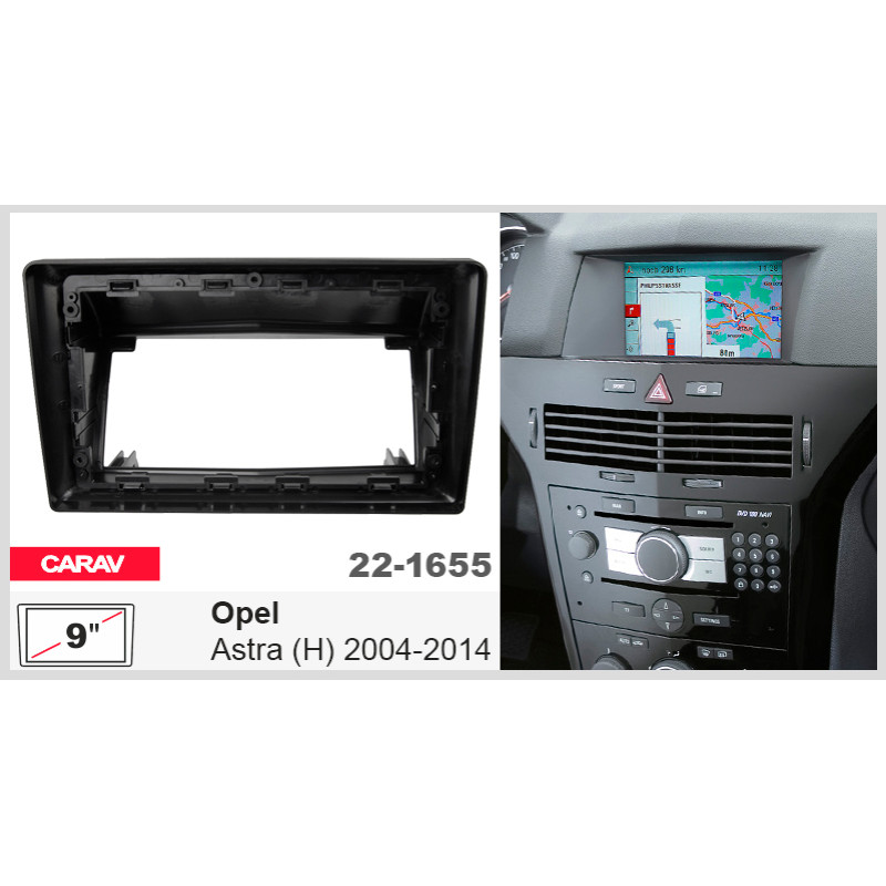 Übergangsgitter Opel Astra Carav 22-1655