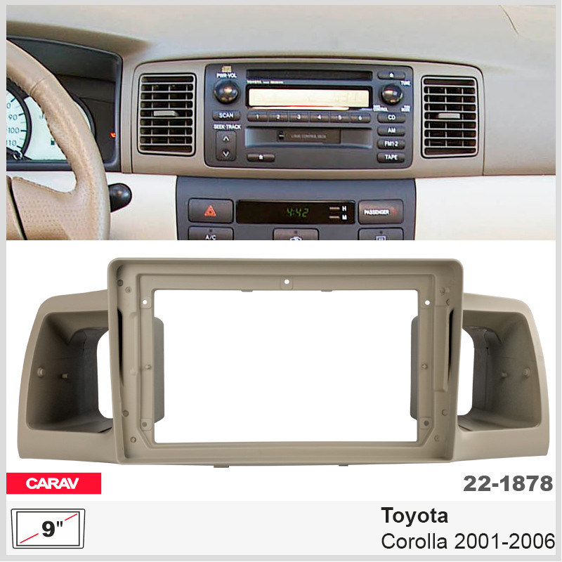 Ramka przejściowa Toyota Corolla Carav 22-1878