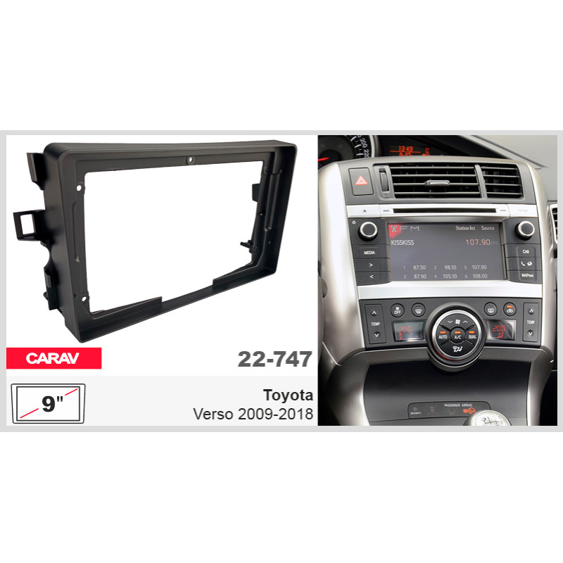 Ramka przejściowa Toyota Verso Carav 22-747