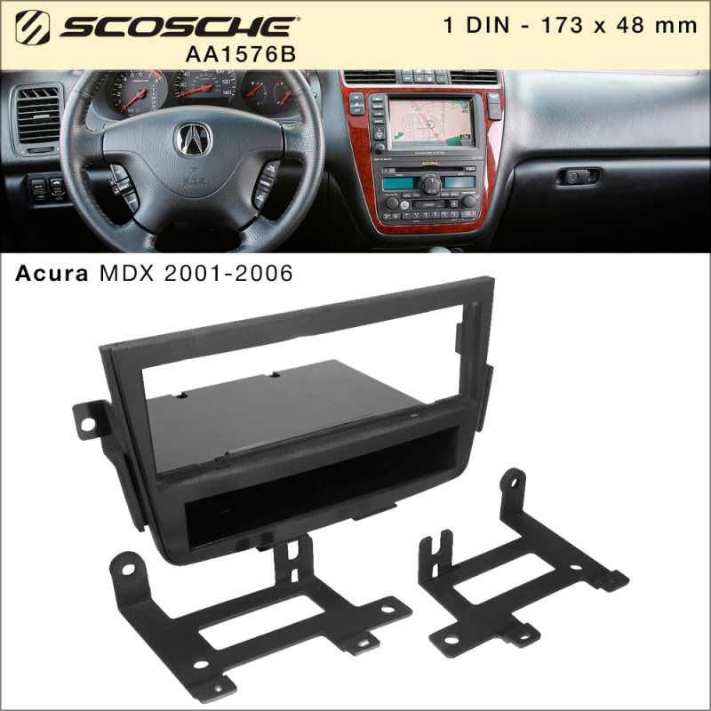 Übergangsrahmen für Acura MDX (Scosche AA1576B)