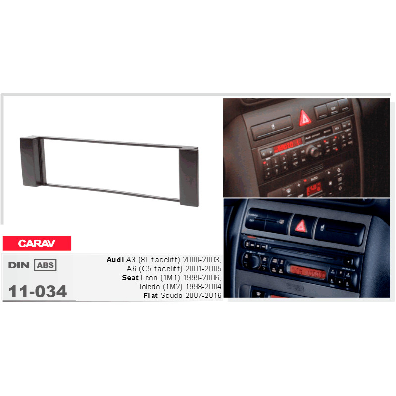 Přechodová ráma pro Audi A3, A4 Avant 11-034