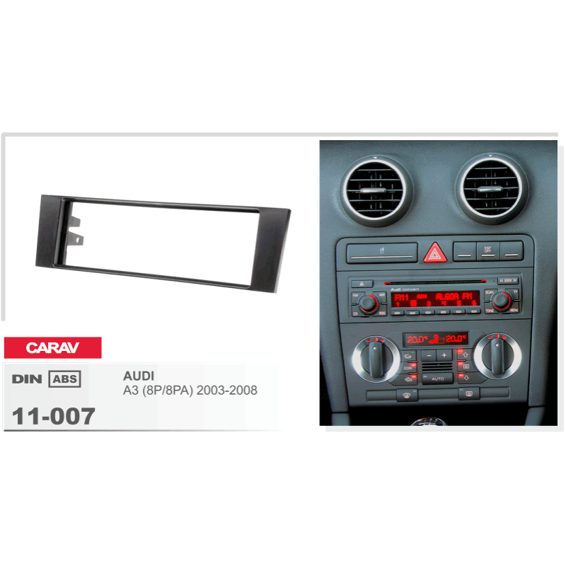 Ramka przejściowa do Audi A3 Carav (11-007)