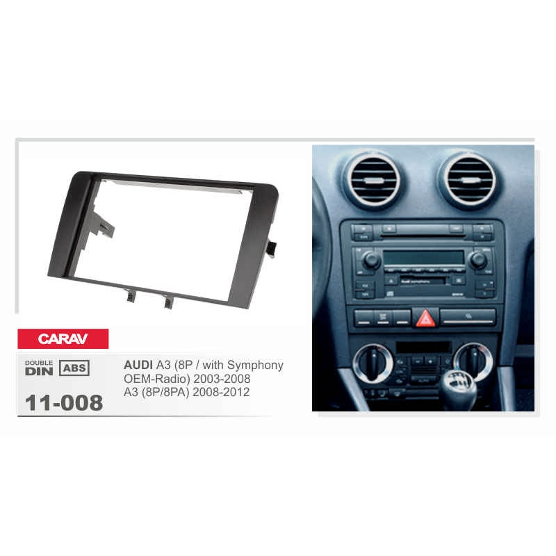 Übergangsrahmen für Audi A3 Carav (Baujahr 11-008)