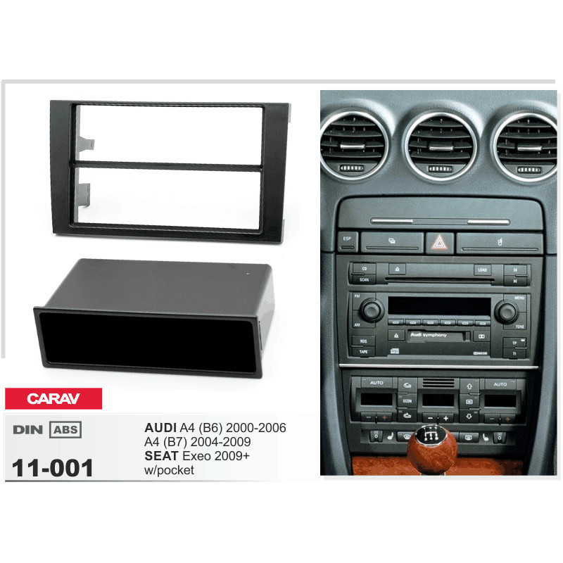 Přechodová ráma pro Audi A4 Avant (typ 1H) – 11001