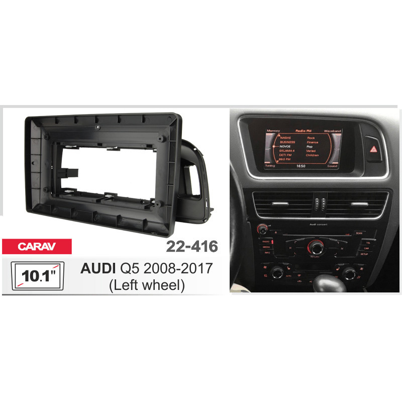 Adapter frame for Audi Q5 Carav 22-416