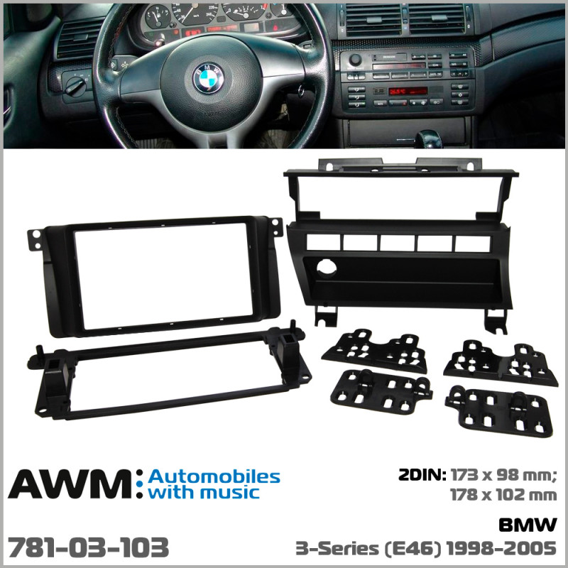 Ramka przejściowa do BMW 3 Series (E46) AWM 781-03-103