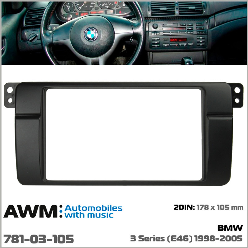 Přechodová ráma pro BMW 3 série (E46) AWM 781-03-105