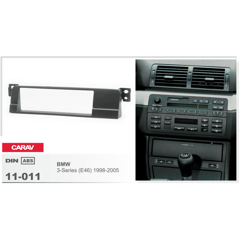 Adapter frame for BMW 3 Series (E46) Carav 11-011