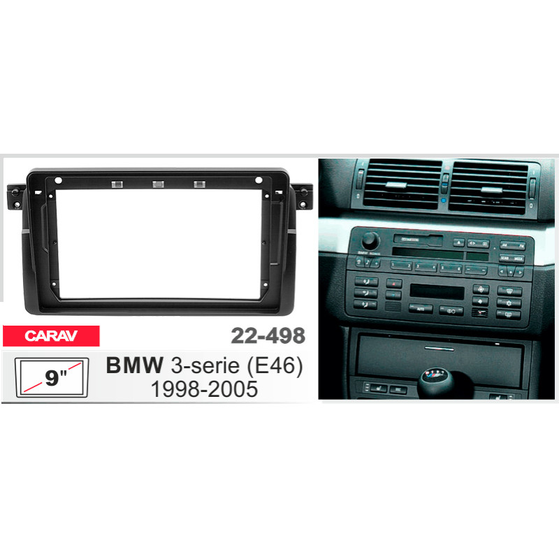 Übergangsrahmen für BMW 3er Reihe (E46) Carav 22-498