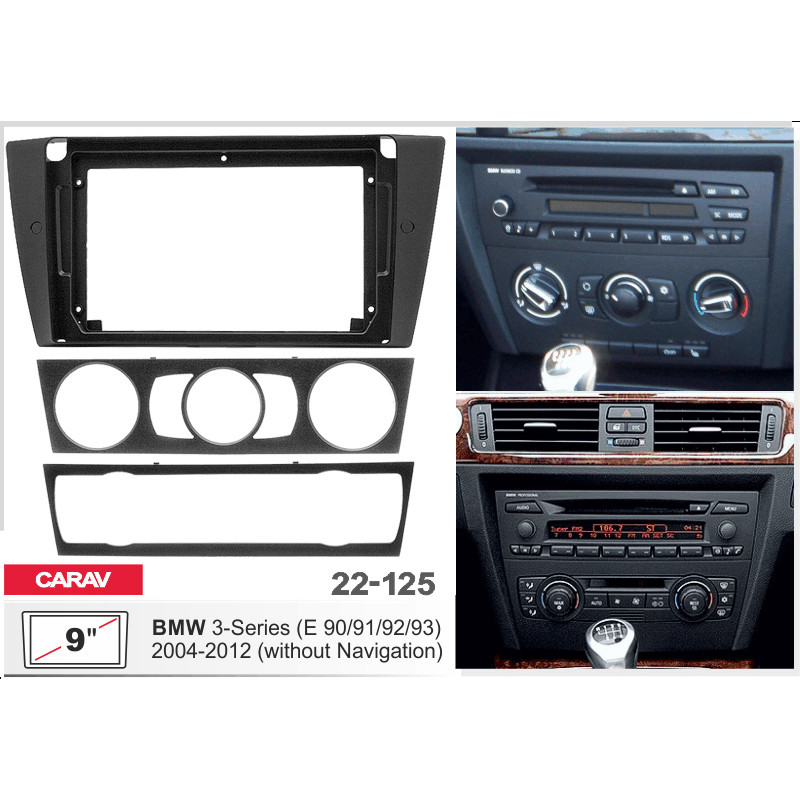 Přechodová ráma pro BMW 3 série (E90, E91, E92, E93) Carav 22-125