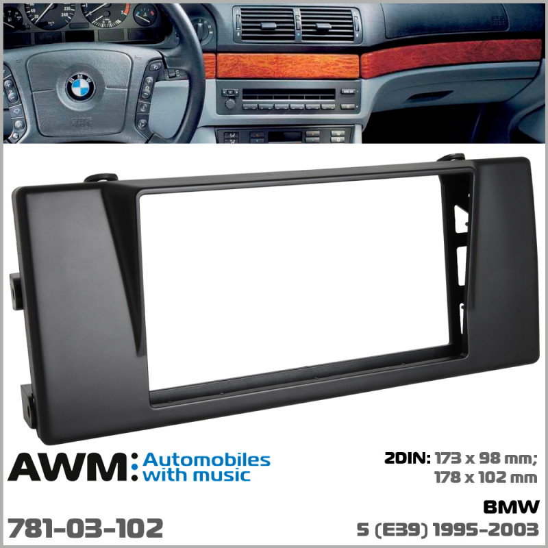 Ramka przejściowa dla BMW 5 Series (E39) AWM 781-03-102