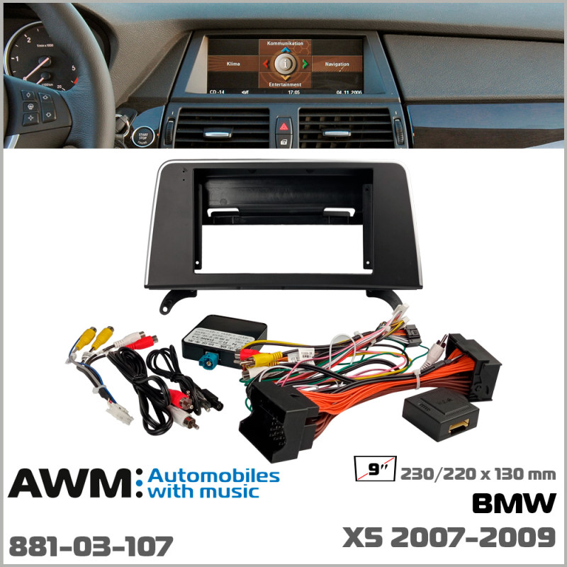 Adapter frame for BMW X5 AWM 881-03-107