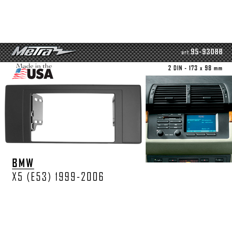 Ramka przejściowa do BMW X5 (E53) Metra 95-9308B