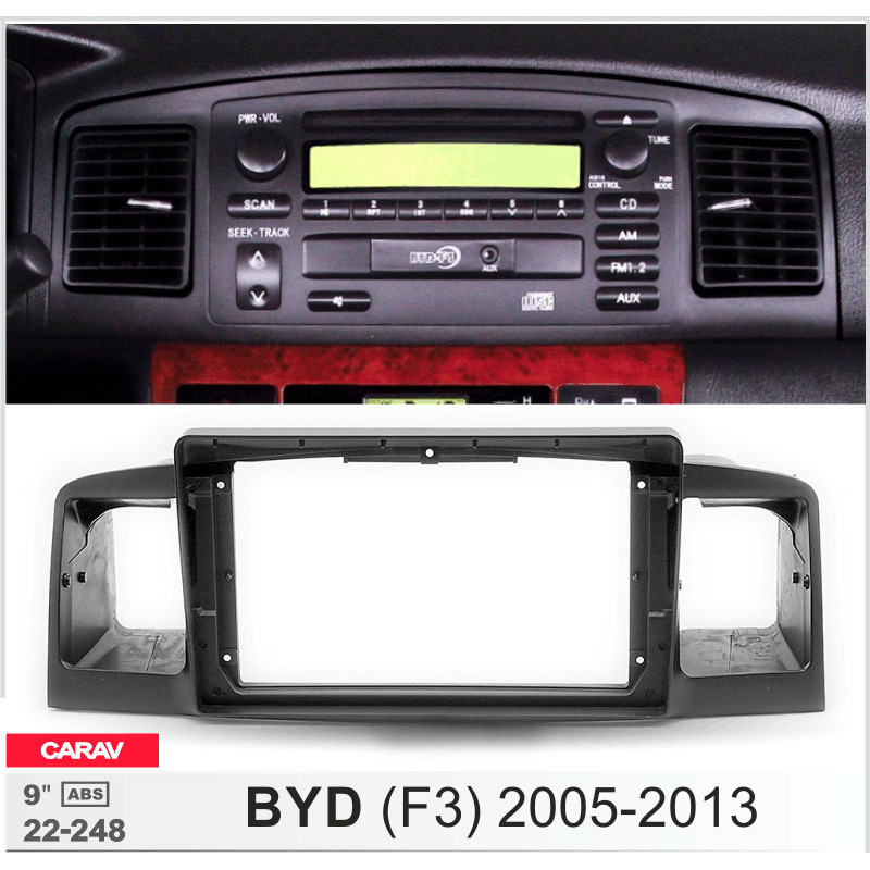 Adapter frame for BYD F3 Carav 22-248