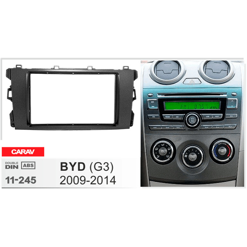 Adapter frame for BYD G3 Carav 11-245