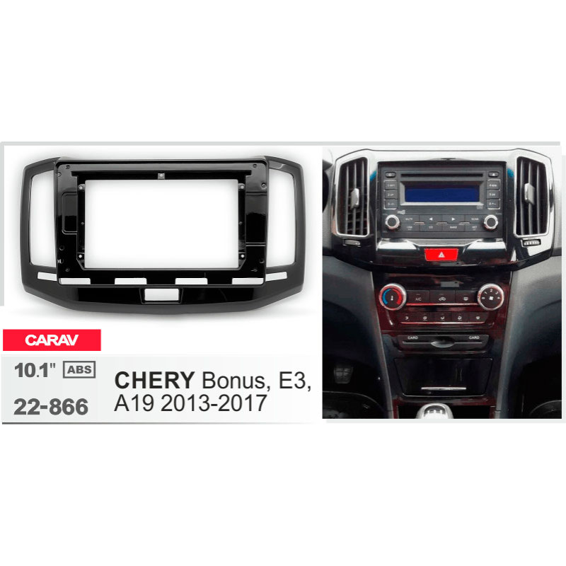 Adapter frame for Chery Bonus, E3 Carav 22-866