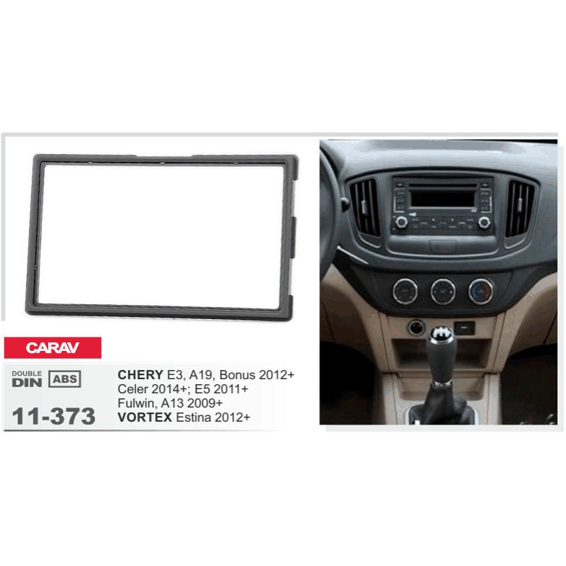 Adapter frame for Chery E5, A13 Carav 11-373