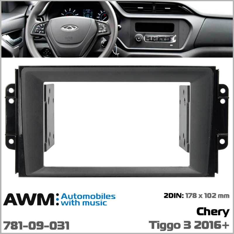 Adapter frame for Chery Tiggo 2, 3 AWM 781-09-031