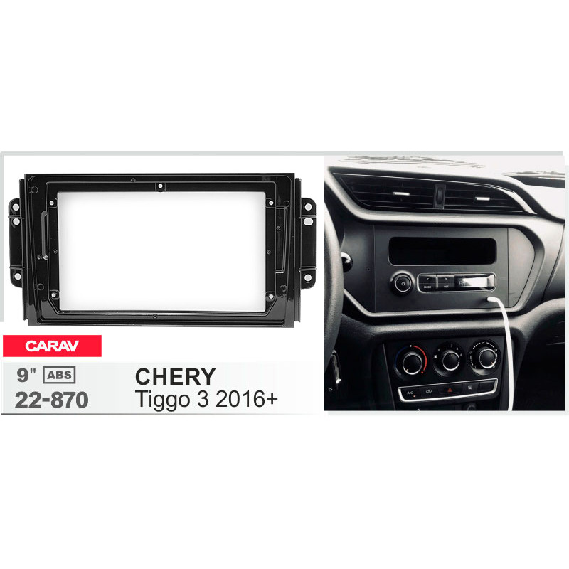 Adapter frame for Chery Tiggo 2, 3 Carav 22-870