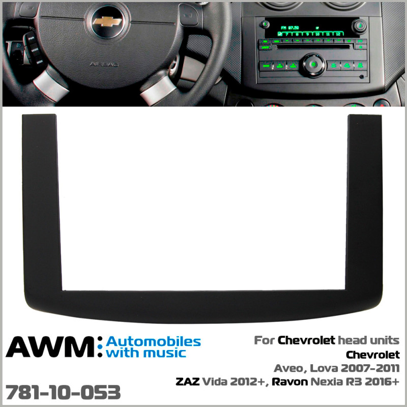 Adapter frame for Chevrolet Aveo AWM 781-10-053