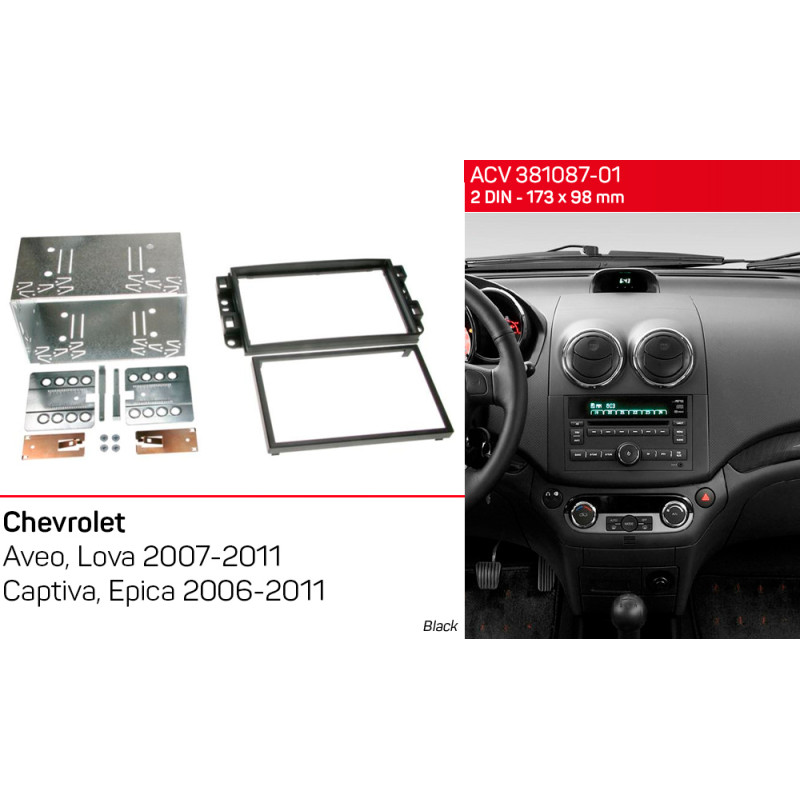 Přechodová ráma pro Chevrolet Aveo, Captiva, Epica ACV 381087-01