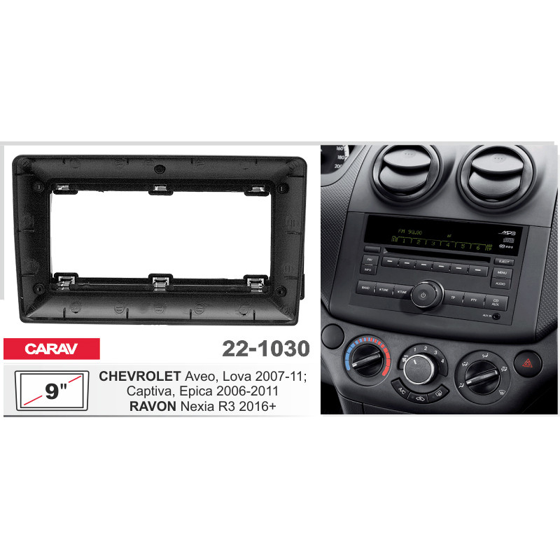 Adapter frame for Chevrolet Aveo, Captiva, Epica Carav 22-1030