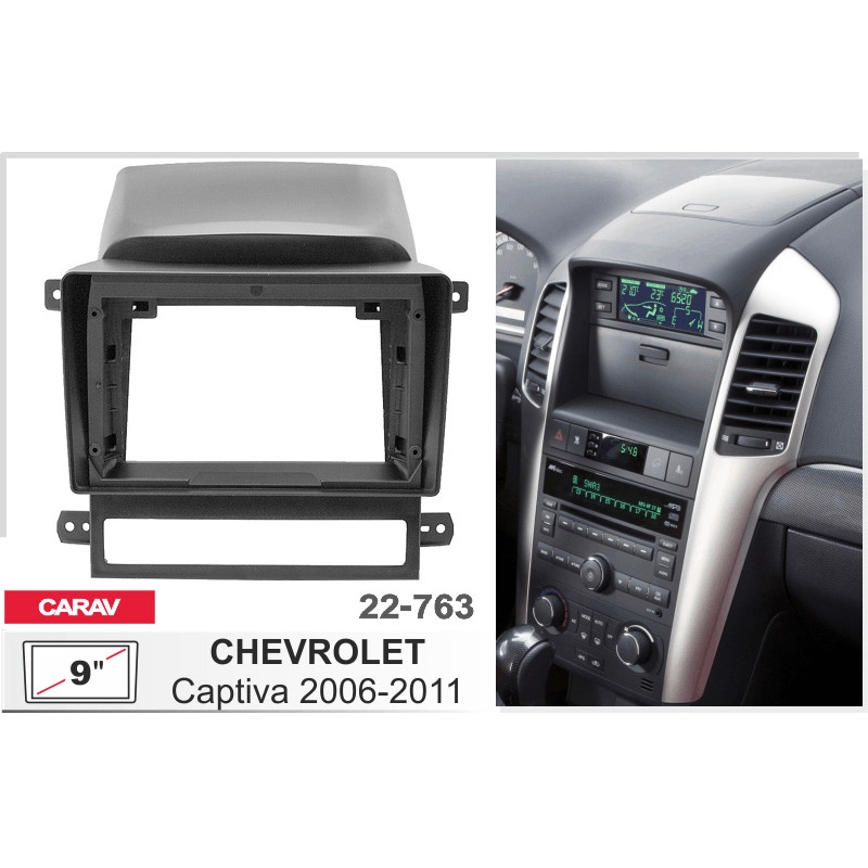 Estructura de transición para Chevrolet Captiva Carav (modelo 22-763).