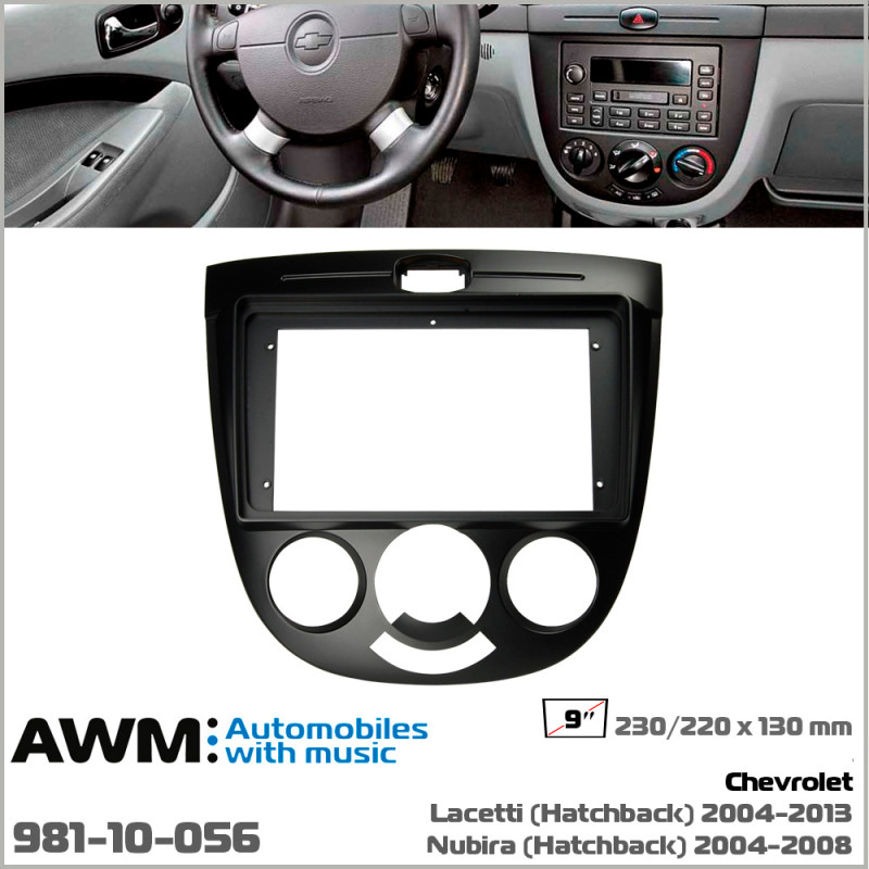 Adapter frame for Chevrolet Lacetti, Nubira AWM 981-10-056