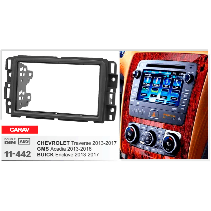 Adapter frame for Chevrolet Traverse, GMC Acadia, Buick Enclave Carav 11-442