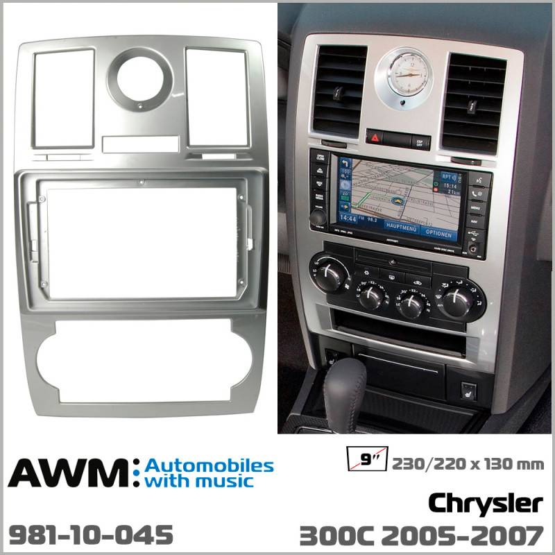 Ramka przejściowa do Chrysler 300 (kod AWM 981-10-045)