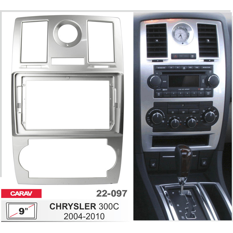 Adapter frame for Chrysler 300C Carav 22-097