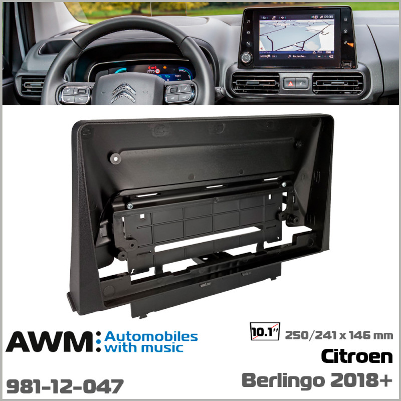 Adapter frame for Citroen Berlingo AWM 981-12-047