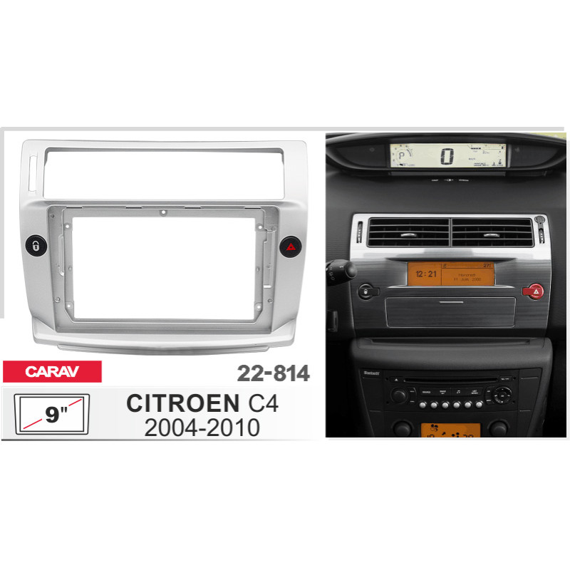 Adapter frame for Citroen C4 Carav 22-814