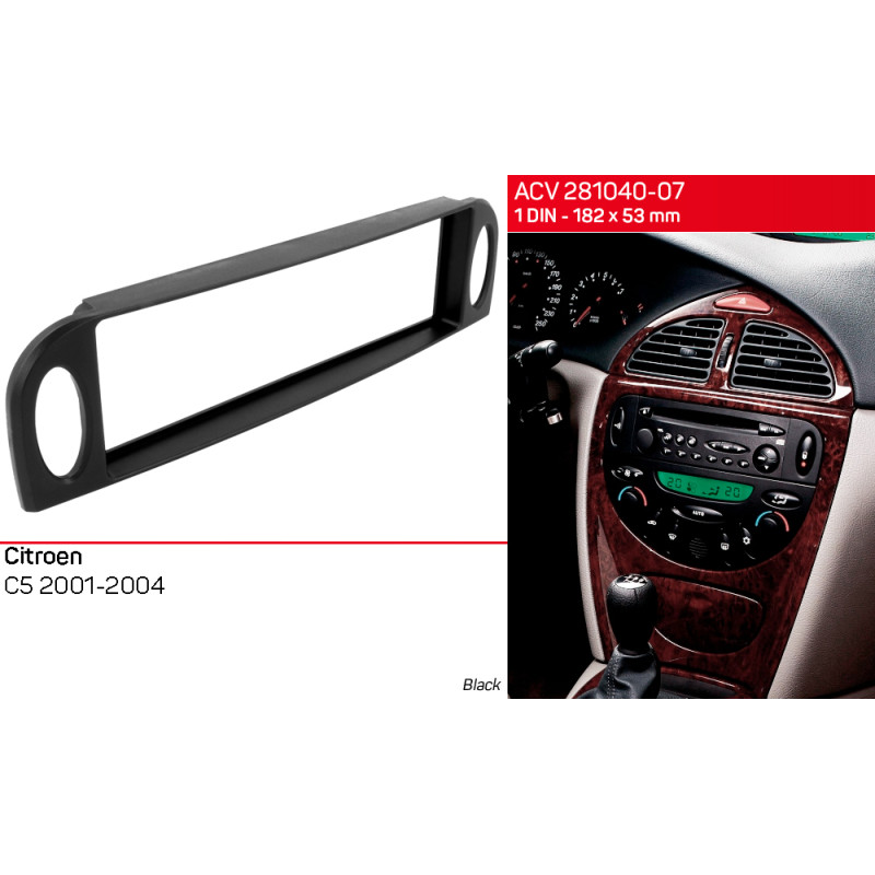 Adapter frame for Citroen C5 ACV 281040-07