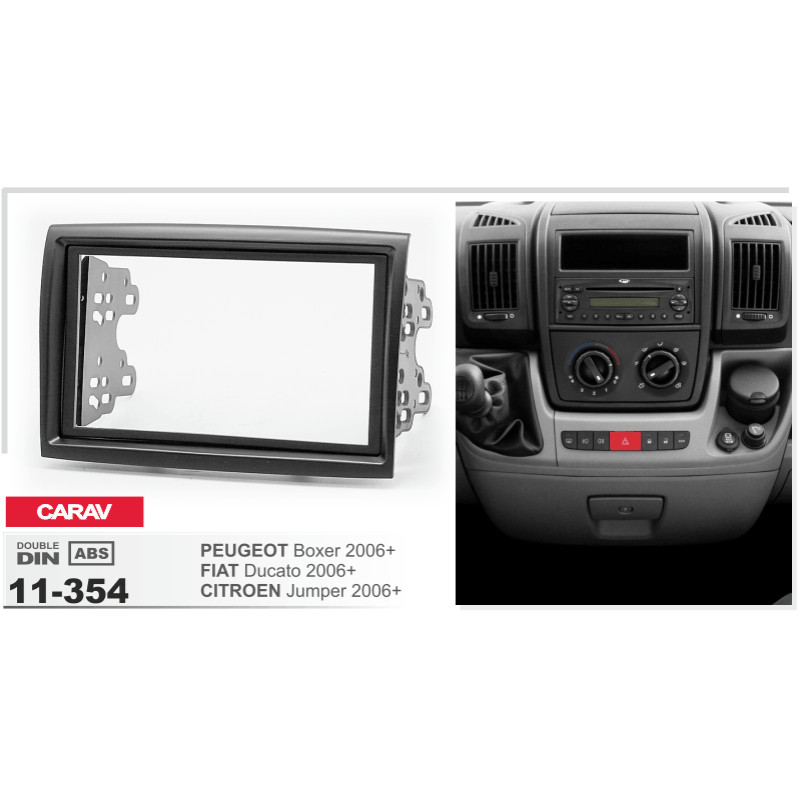 Adapter frame for Citroen Jumper Carav 11-354