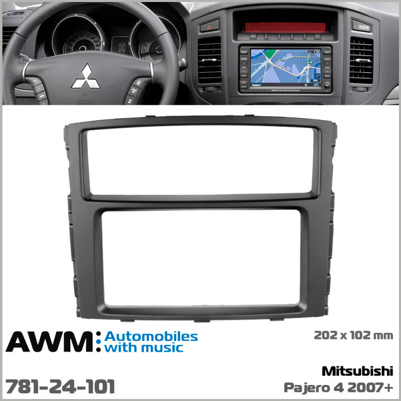 Adapter frame (for car) Mitsubishi Pajero 4 AWM 781-24-101