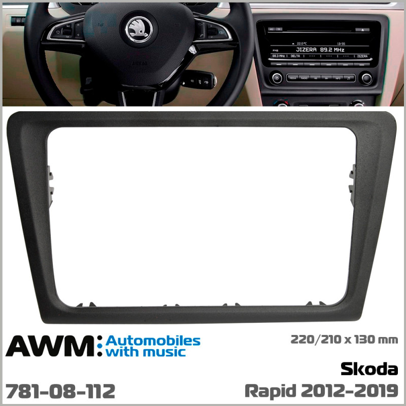 Přechodová ráma pro Škodu Rapid AWM 781-08-112