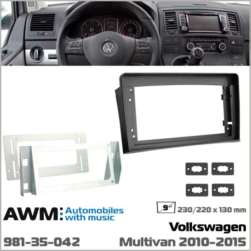 Ramka przejściowa do samochodu Volkswagen Multivan (AWM) 981-35-042.