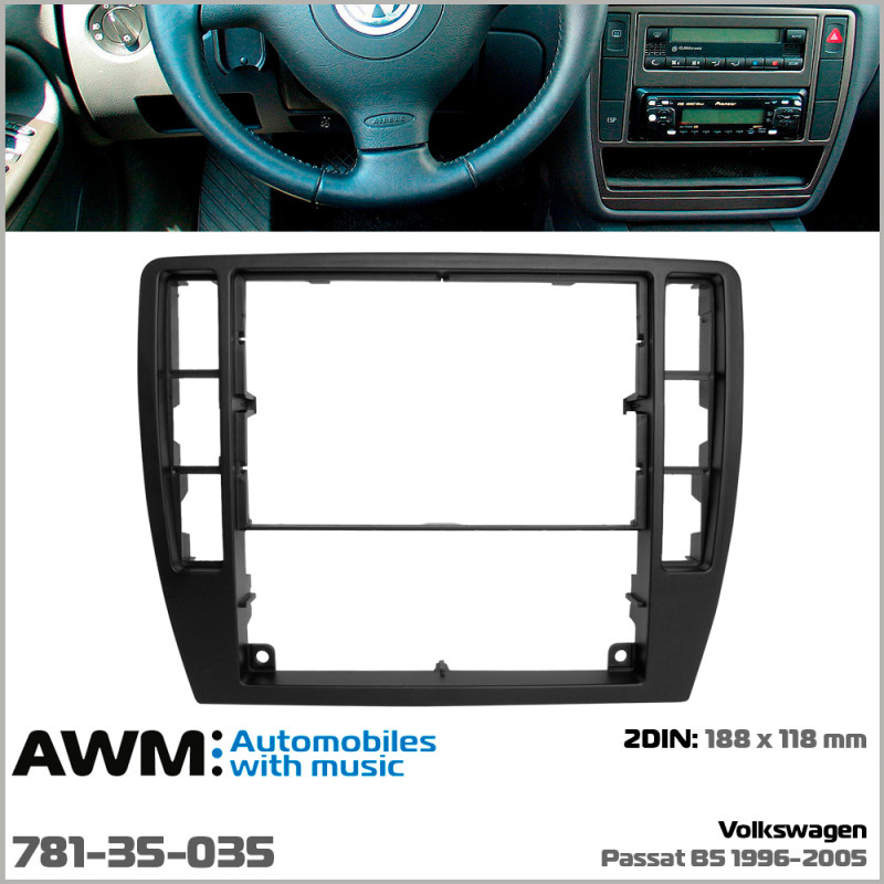 Adapter frame (for car) Volkswagen Passat B5 AWM 781-35-035