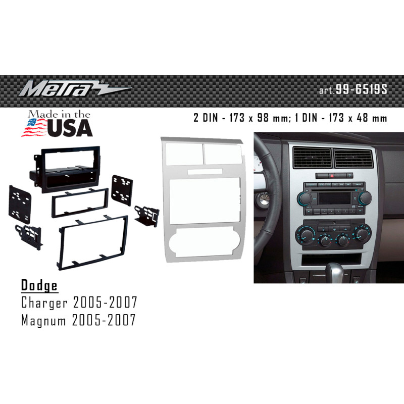 Přechodová ráma pro Dodge Charger, Magnum Metra 99-6519S