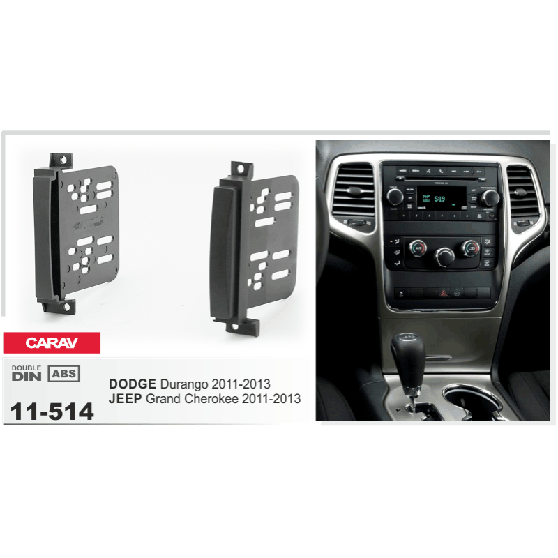 Adapter frame for Dodge Durango, Jeep Grand Cherokee Carav 11-514