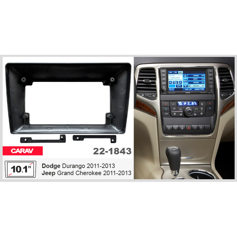 Přechodová lišta pro Dodge Durango, Jeep Grand Cherokee Carav 22-1843